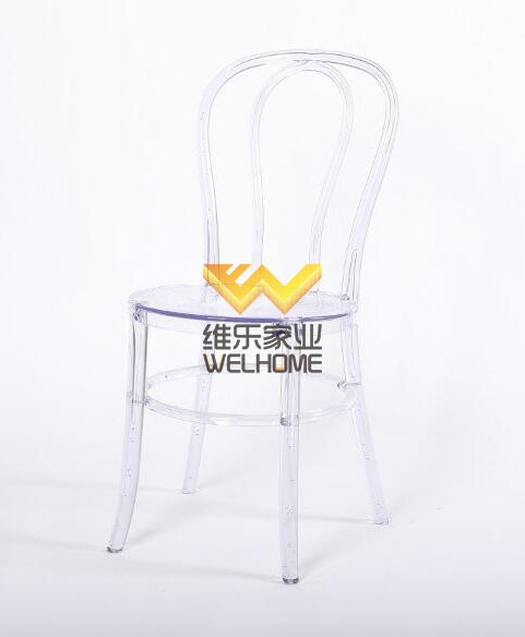 Clear Vienna thonet chair for wedding/event